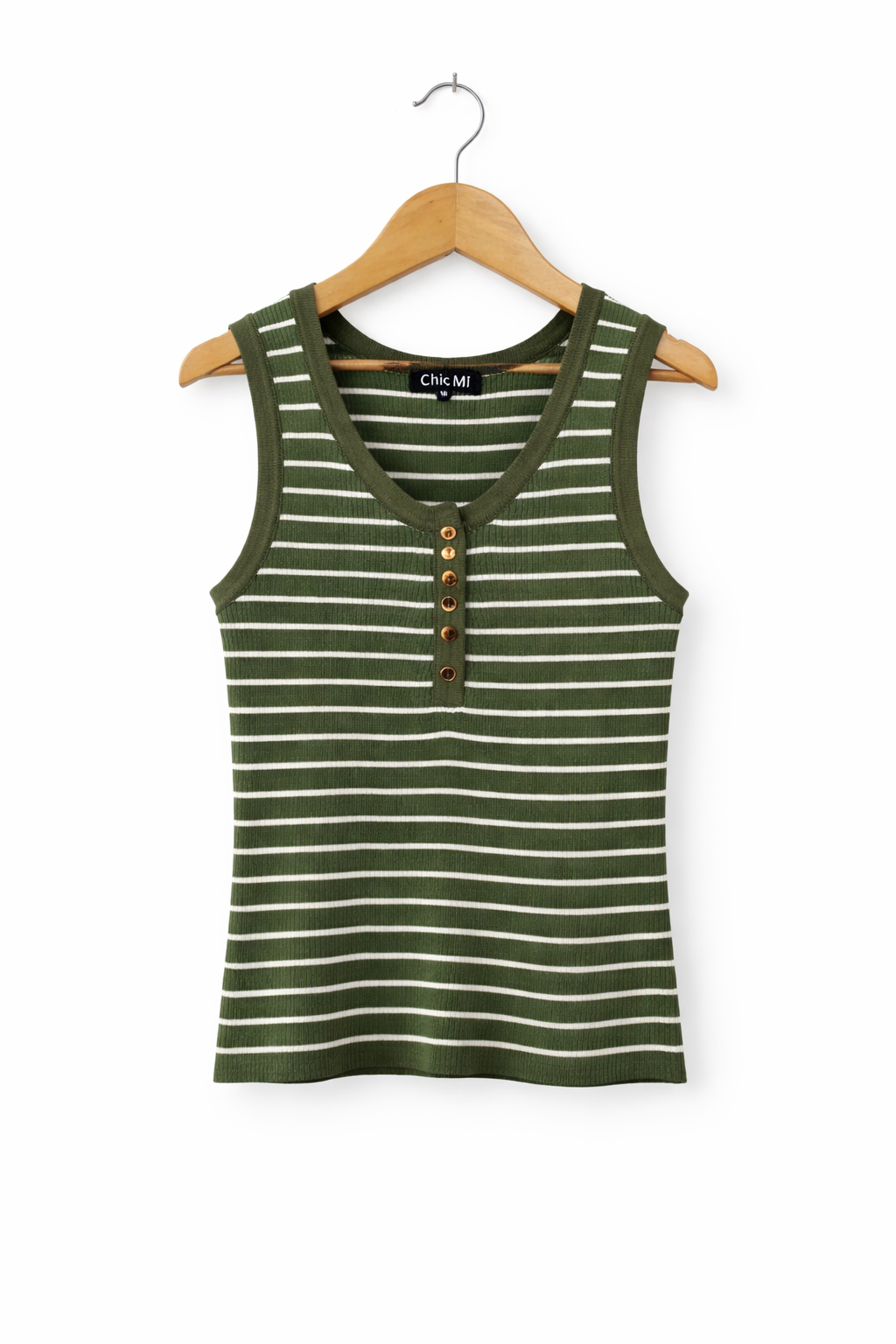 Blusa de tirantes con rayas