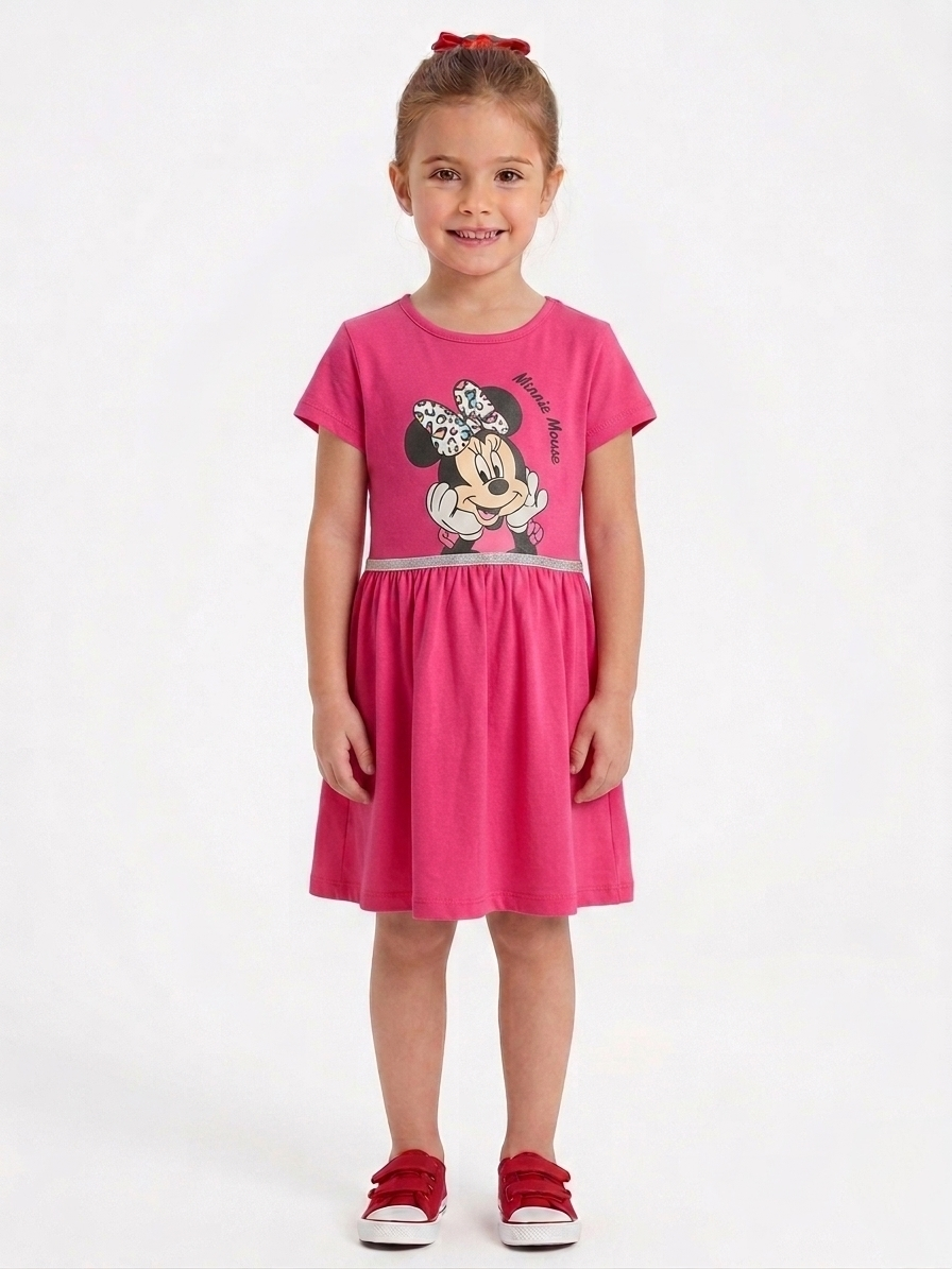 Vestido casual Minnie Mouse niña