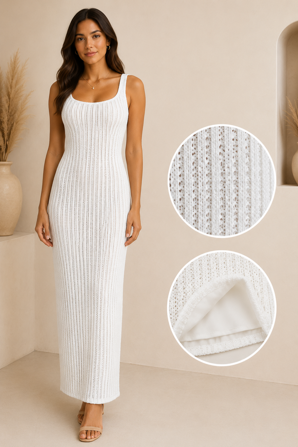 Vestido tejido vintage dream