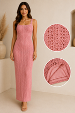 Vestido tejido vintage dream