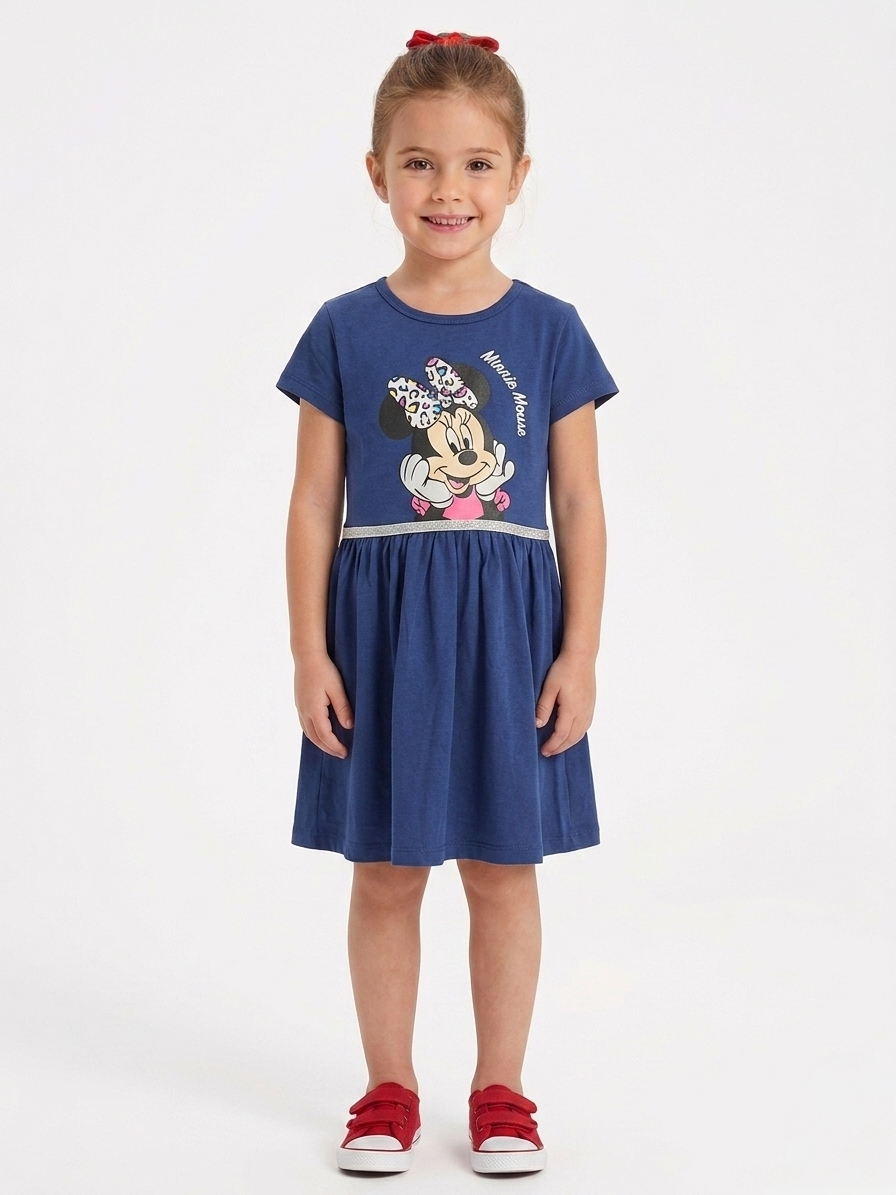 Vestido casual Minnie Mouse niña