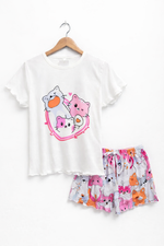 Pijama de Short con diseño