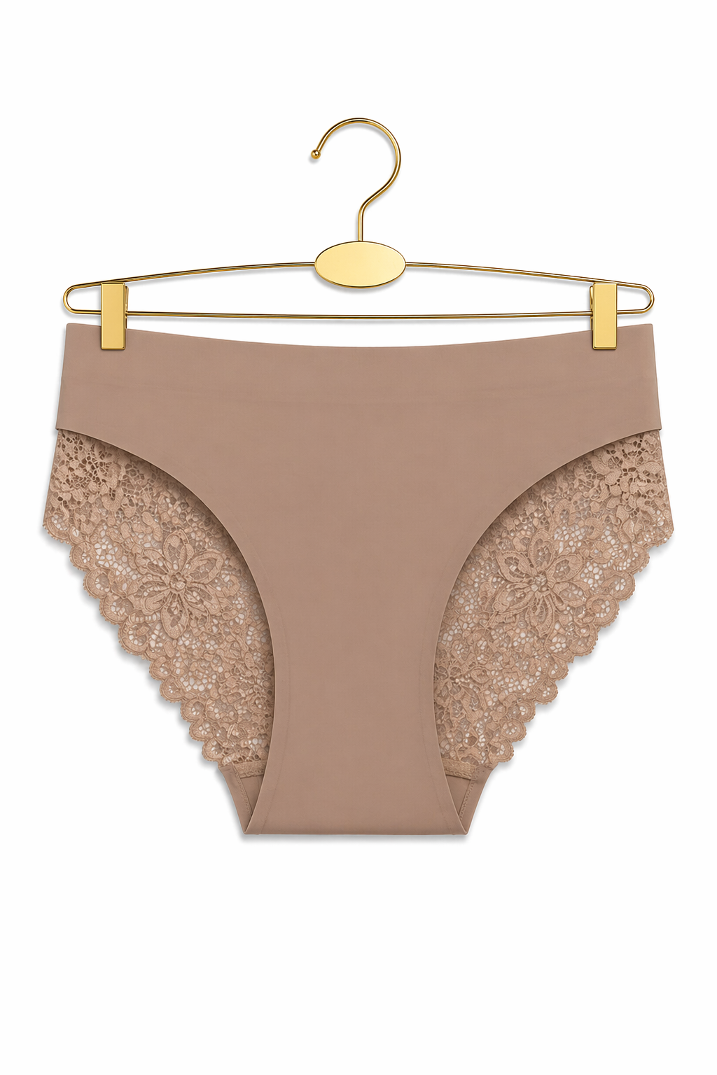 Bloomer de Encaje con acabado Invisible