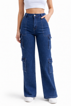 Jeans tipo cargo