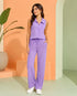 Conjunto sin mangas y zipper