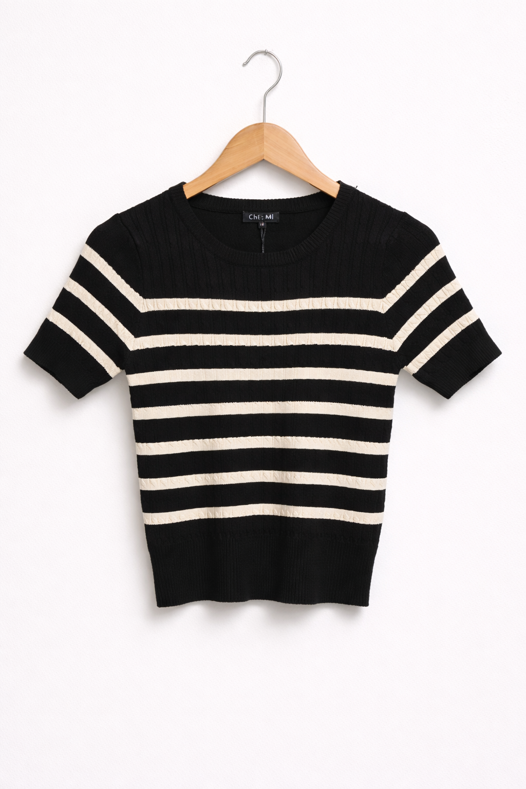 Blusa Básica de Rayas