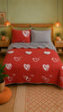 Edredón matrimonial estampado