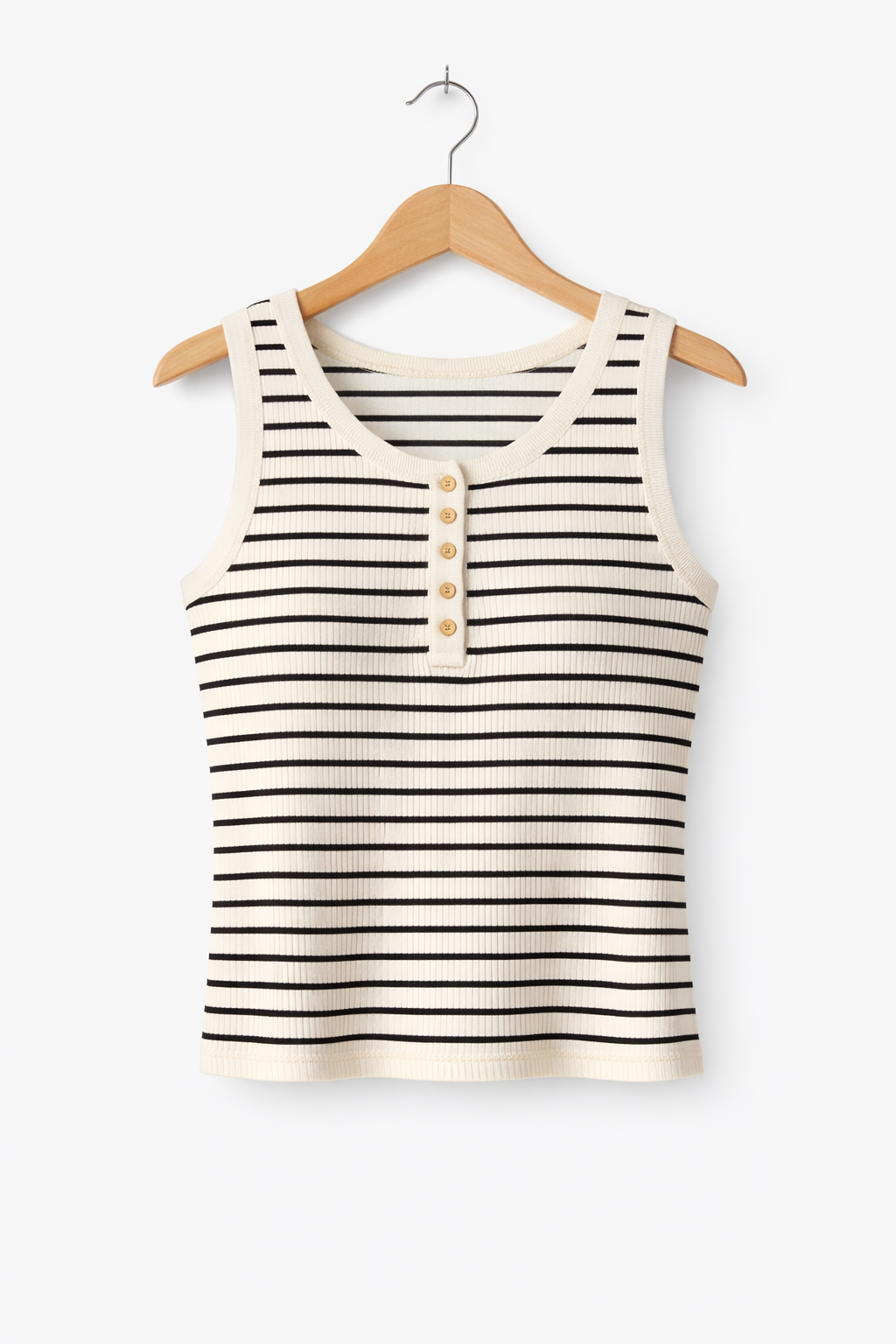 Blusa de tirantes con rayas