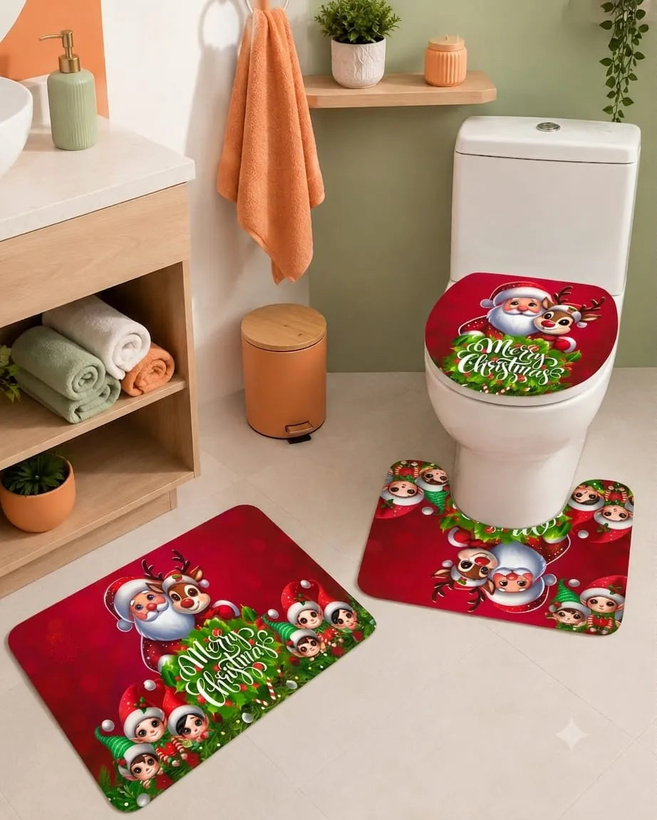 Set de Baño Navideño