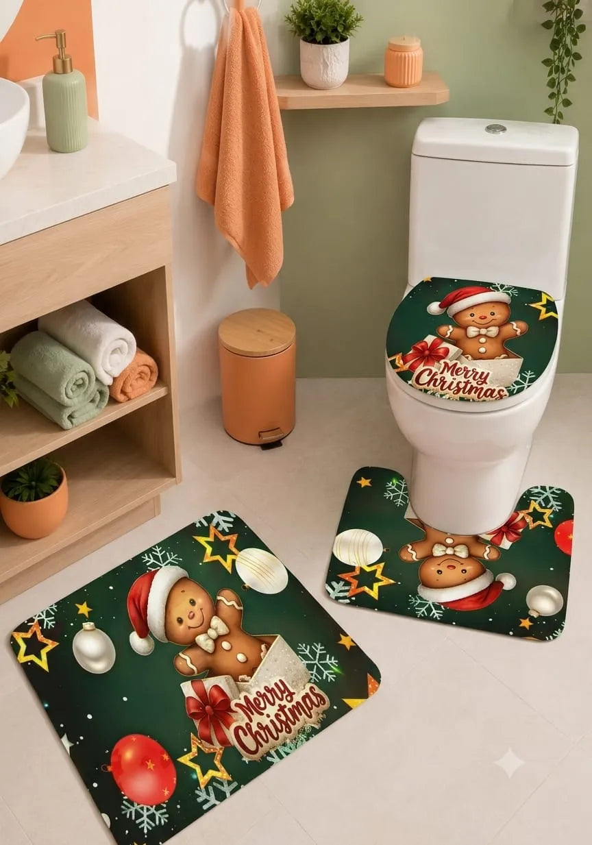 Set de Baño Navideño