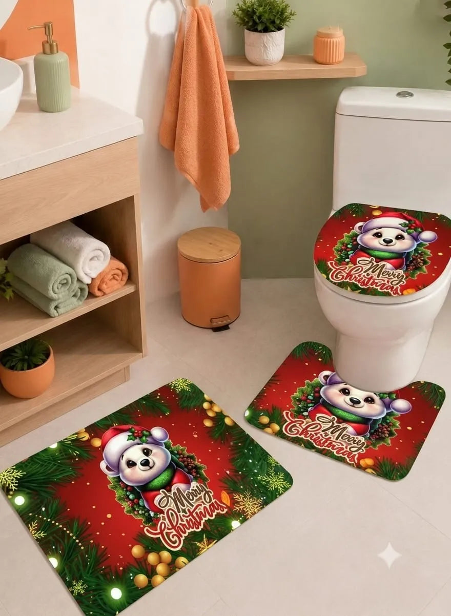Set de Baño Navideño