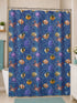 Cortina de baño estampada