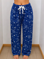 Pantalón peluche galaxia