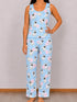 Pijama de pantalón con estampado animado