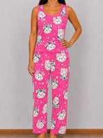 Pijama de pantalón con estampado animado