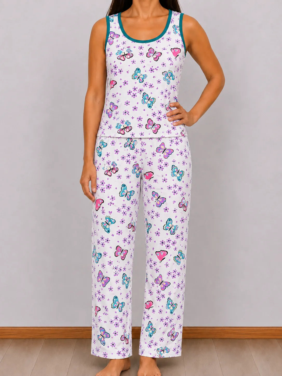 Pijama de pantalón con estampado animado